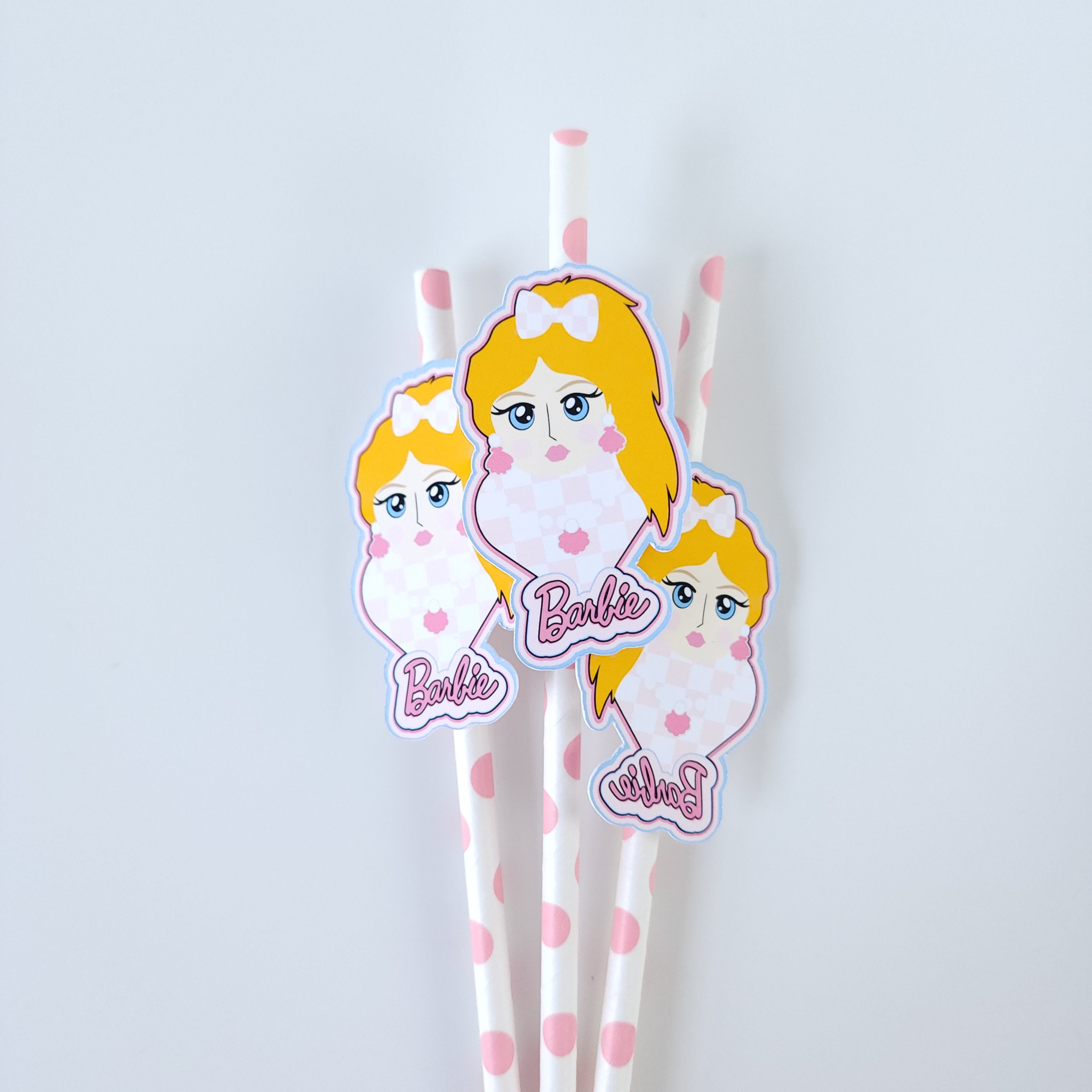 Barbie Straw Topper 