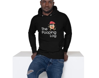 The Pooping Log, uniseks hoodie