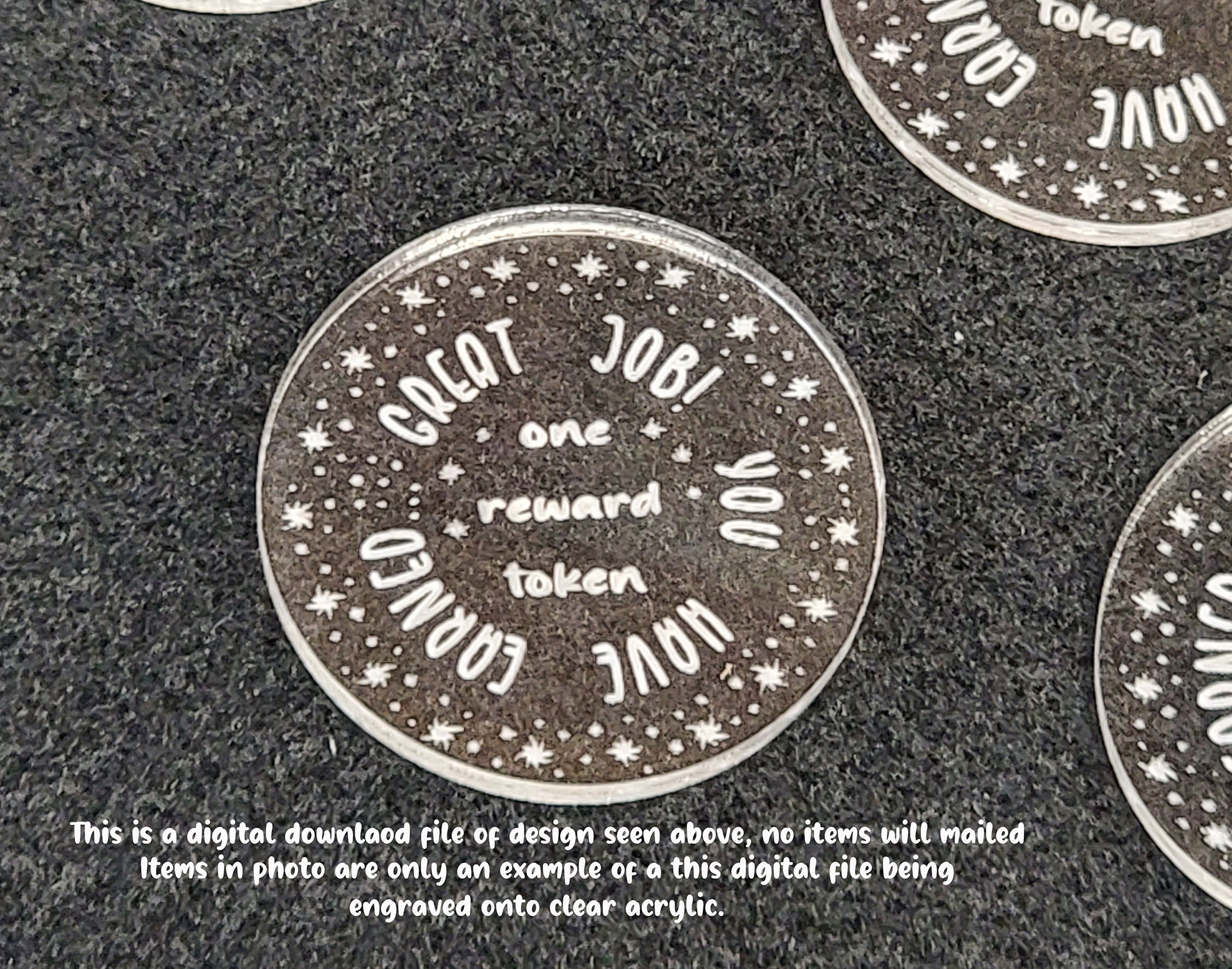 Reward Token Design - Digital Download - Etsy UK