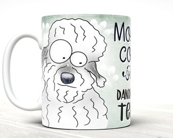 Mug Dandie Dinmont Terrier, dessin animé chien