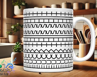 Hidden Message Mug Funny | “F@ck This Sh1t” Secret Design | Rude Gift Cup