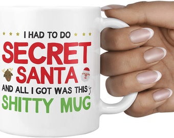 rude secret santa etsy rude secret santa etsy