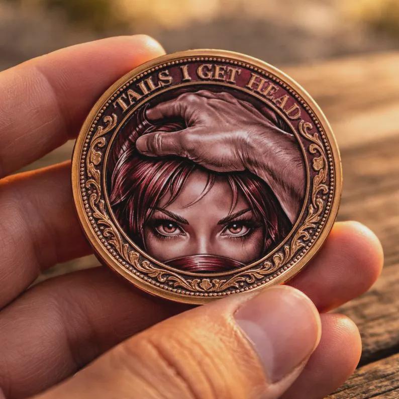 Adult Heads or Tails Coin - Etsy