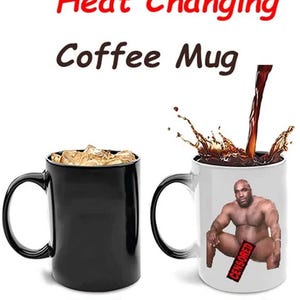 Personalized Barry Wood Heat Changing Mug: Funny Rude Gift mature