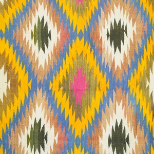 Punjabi Rug Pattern Vintage Handwoven Cotton Reversible Rugs Eco-friendly Punjabi Dhurrie ...