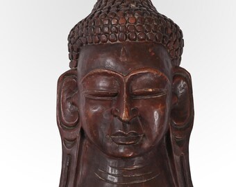 天然木彫刻：大樹仏像アート彫刻（高さ20インチ） - Etsy 日本