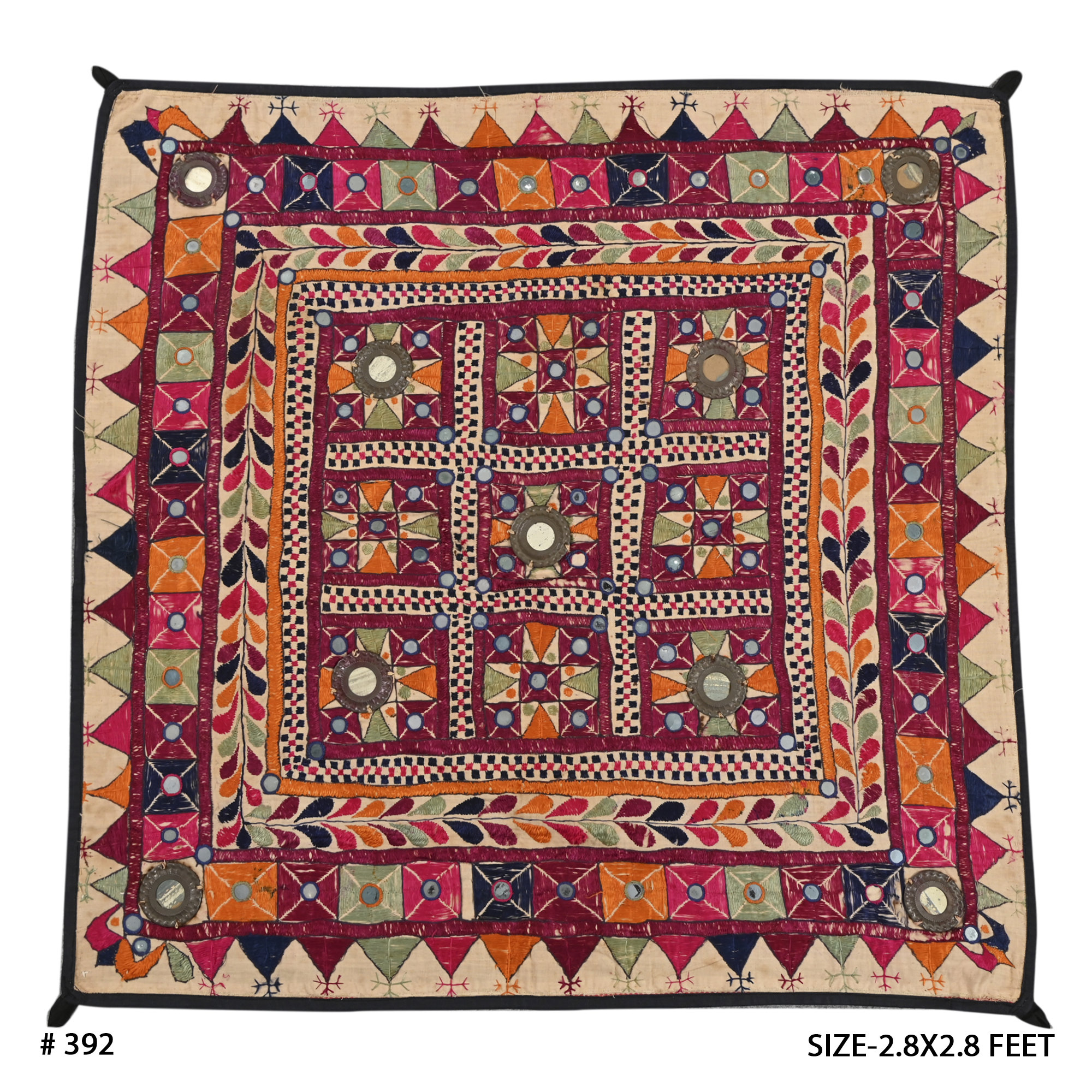 Antique Indian Gujarati Handmade Textile Wall Hanging Banjara Etsy