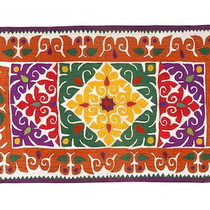 Vintage Mandala  Bohemian Backdrop Wall Hanging Tapestry Handcrafted Patchwork Applique Multi-thread work Indian textile tapestry