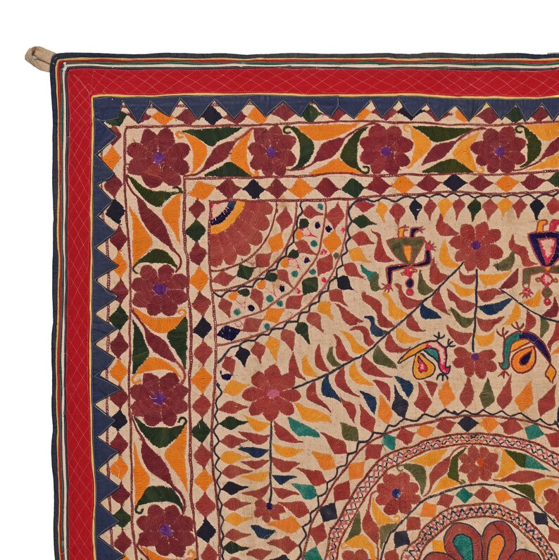 Indian Wall Tapestry Hanging Patchwork Tapestry Wall Hanging Etsy