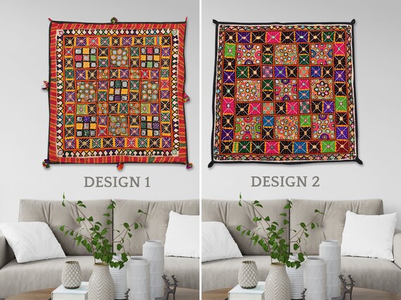 Rajasthani Embroidered Wall Hangings 22 Rajasthani Embroidered Wall Hangings 22