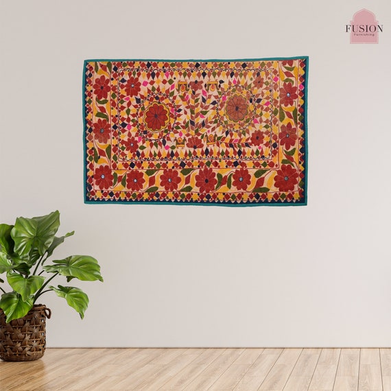 ヴィンテージ　ミラーワーク　タペストリー　ラグ ヴィンテージ調 ラグ | Zara Home 日本/Japan