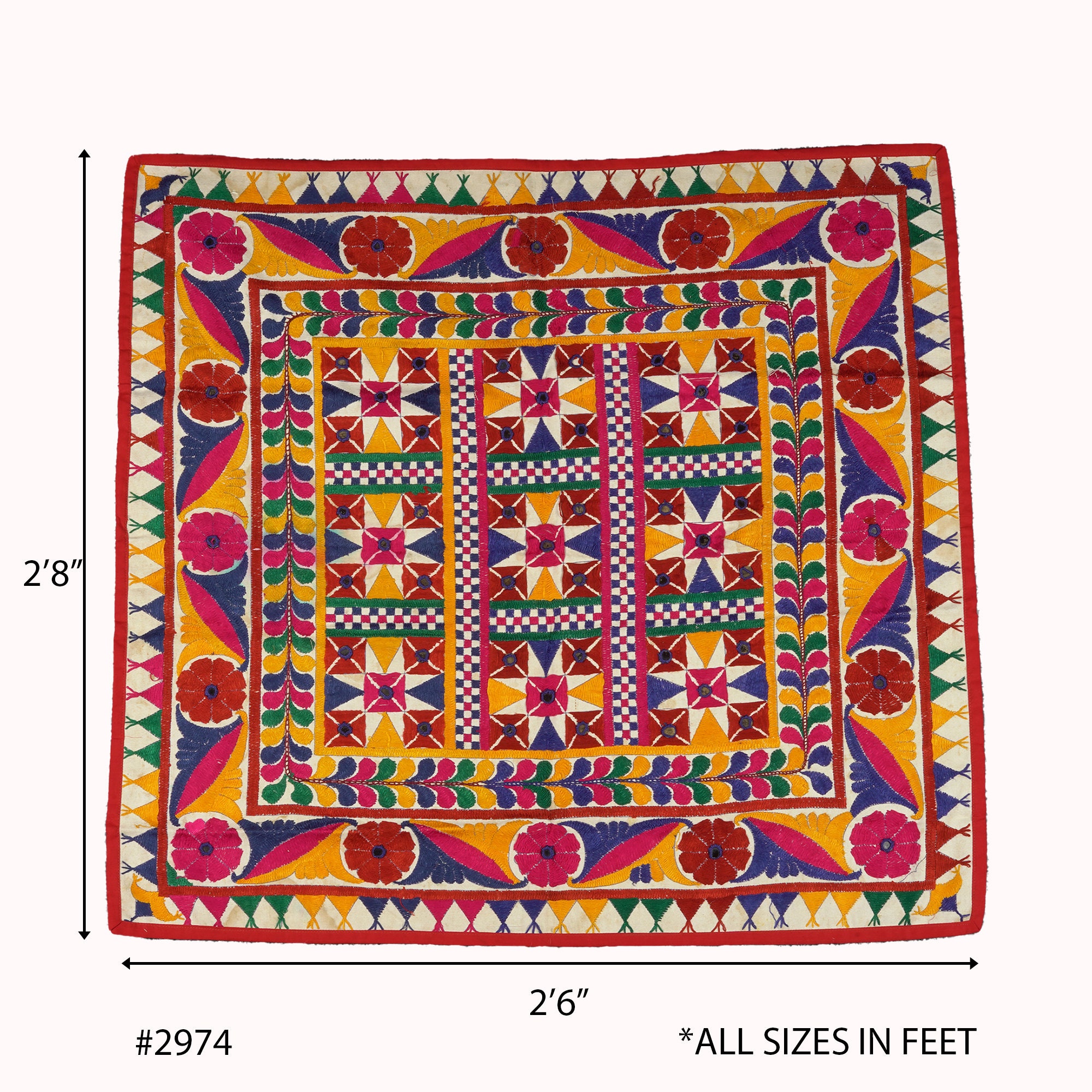 【タスペトリー】インド布　ハンドメイド 0_4957537989a6fb15ae3c069c815c