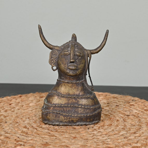 Brass Tribal Figure/60-70 Years Old Collection/brass Statue/old