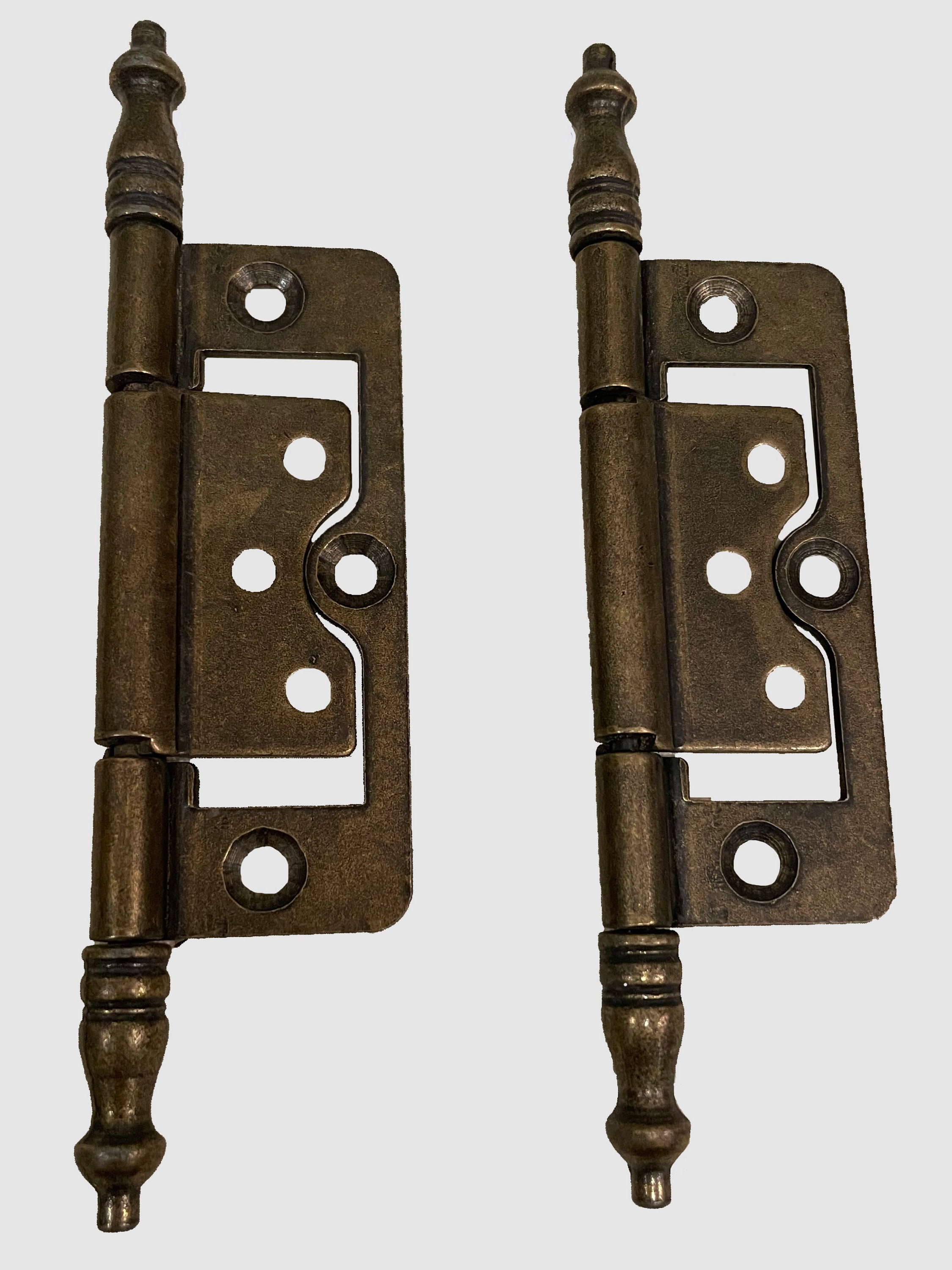 Brass decorative hinges hinges vintage Etsy
