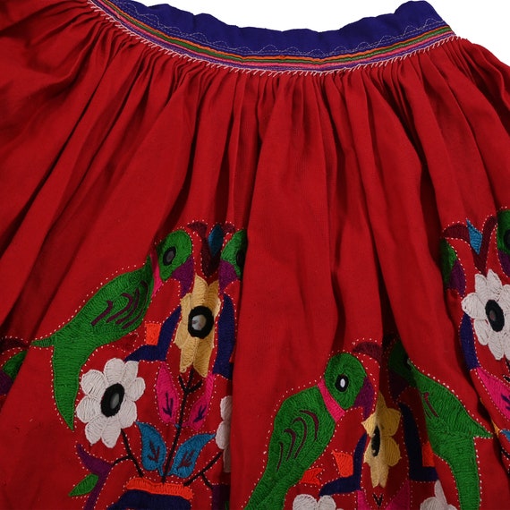 Hand Embroidered Blossom Gem Skirt main image 1