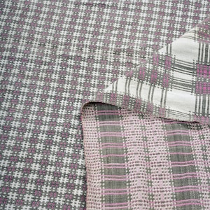 Handloomed Vintage Throw Shawl Reversible Cotton Blanket Mud Cloth Traditional Checkered Indian Khes Fall Throw Sofa Cover Gift Item