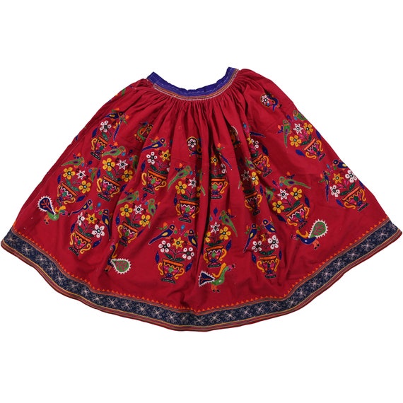 Gonne Banjara indiane Banjara ricamate a mano vintage 30 40 anni Gonna Kutchi Rabari per le notti di Navratra gonne Boho stile Gujarati Garba Etsy Italia