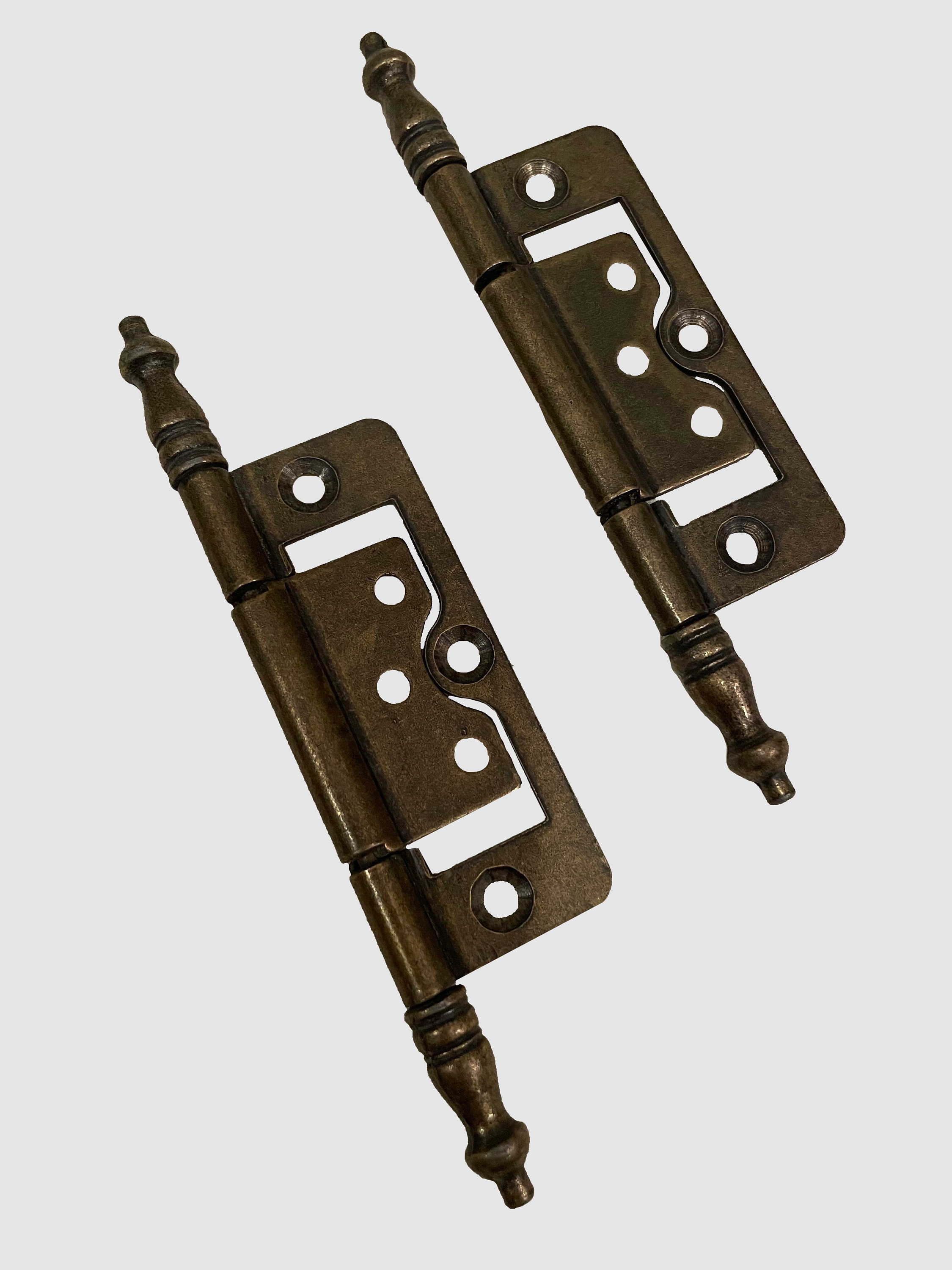 Brass decorative hinges hinges vintage Etsy