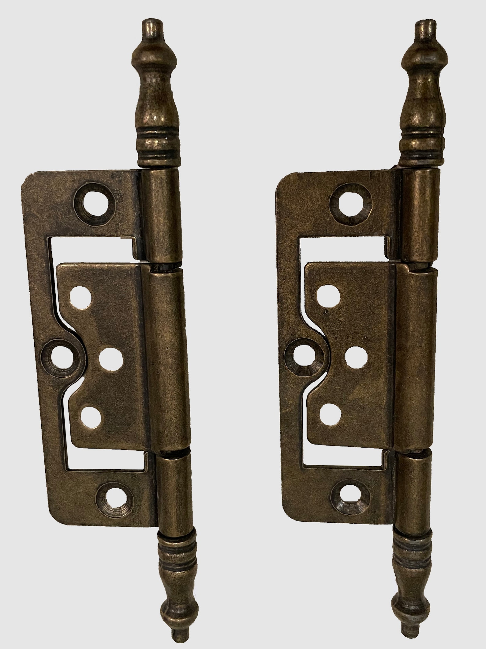 Brass decorative hinges hinges vintage Etsy