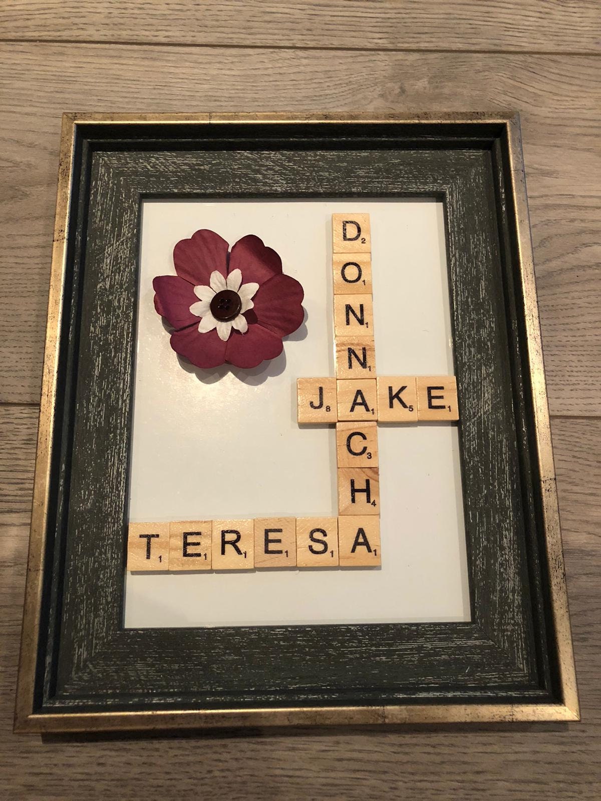 Create Your Own Personalised Scrabble Frame Etsy
