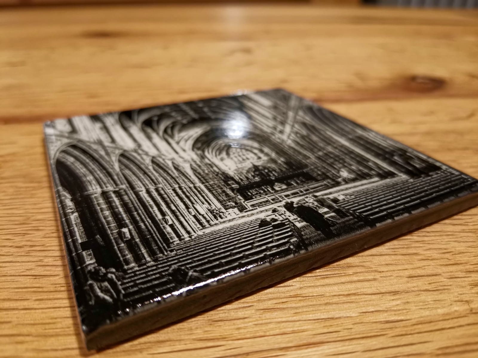 Photo Laser Etched Keepsake Slate Coaster Etsy UK