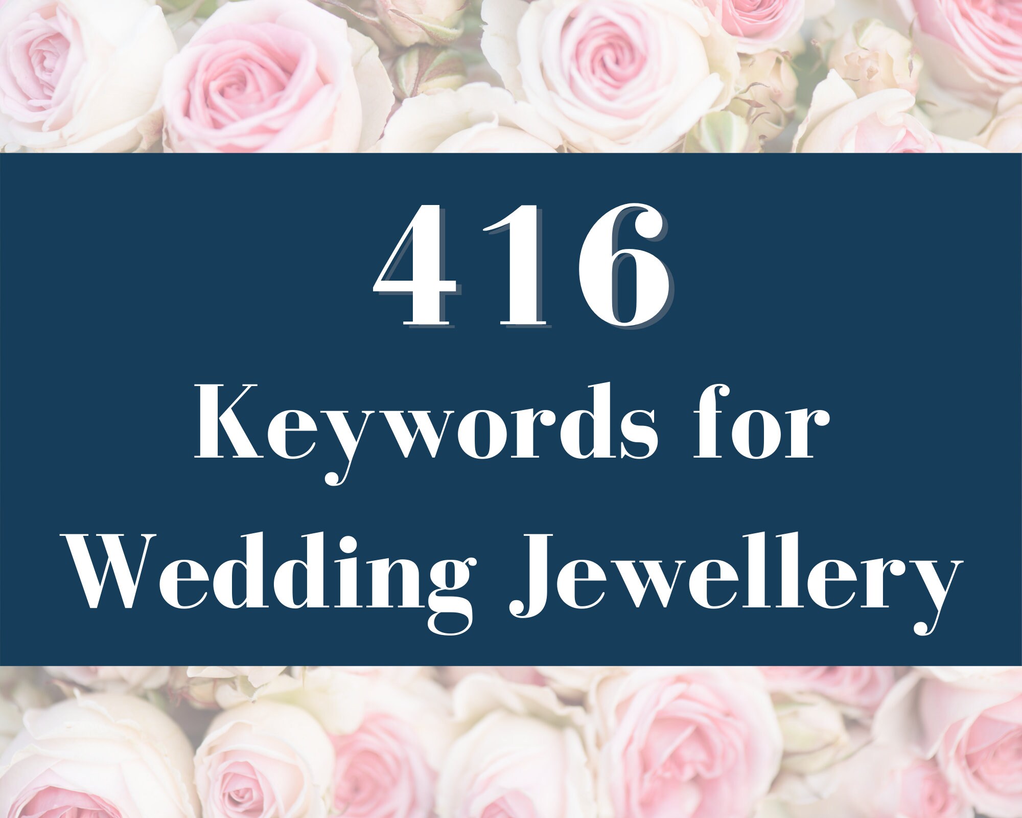 416 Keywords for Wedding Jewellery Products SEO Help Etsy Etsy UK