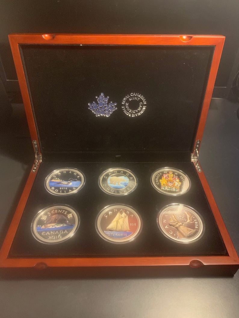 2016 coloured BIG COIN SERIES - 6-Coin Pure Silver Set 2016 coloured BIG COIN SERIES - 6-Coin Pure Silver Set