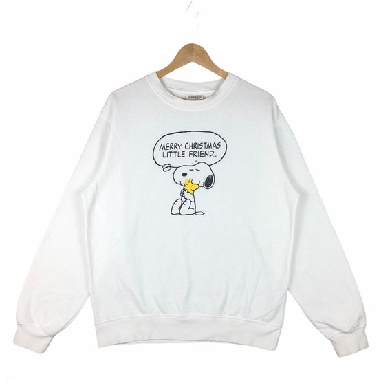 Rare!!Vintage Snoopy Peanuts Sweatshirt Biglogo Character cartoon animations pullover jumper