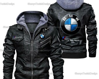 bmw leather motorcycle jacket mens