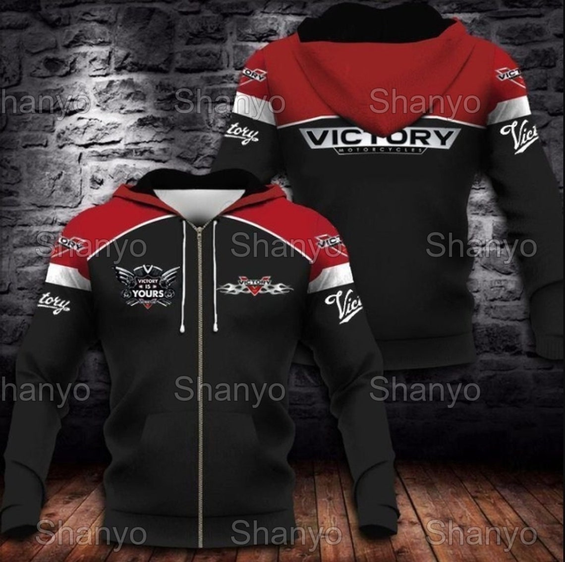 Victory Motorcycles Hoodie/Zip Hoodie Gift For Motocrycler | Etsy