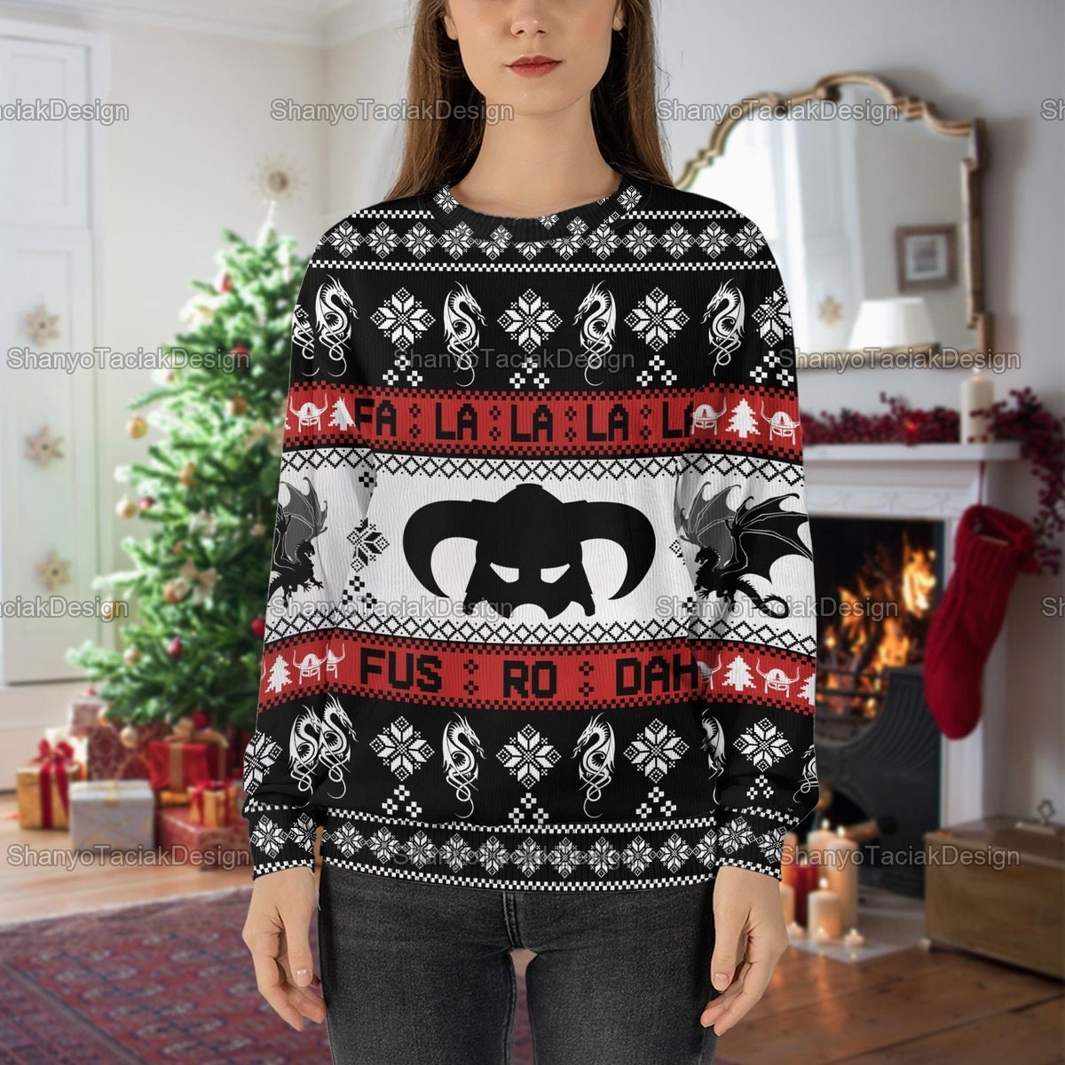 Viking Ugly Sweater - Etsy