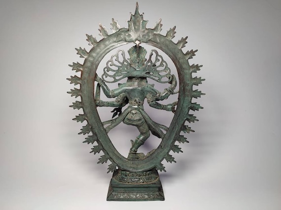 Shiva Nataraja Bronze Statue Hindu God Dancing Shiva Shiva On Altar The Wedding Of Shiva 