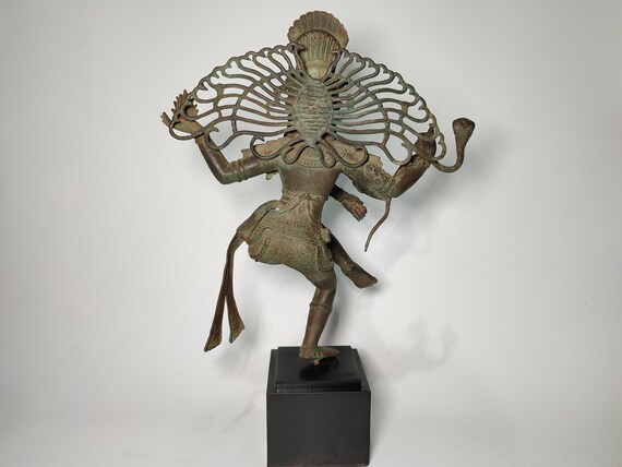 Shiva Nataraja Bronze Statue Hindu God Dancing Shiva Shiva On Altar The Wedding Of Shiva 