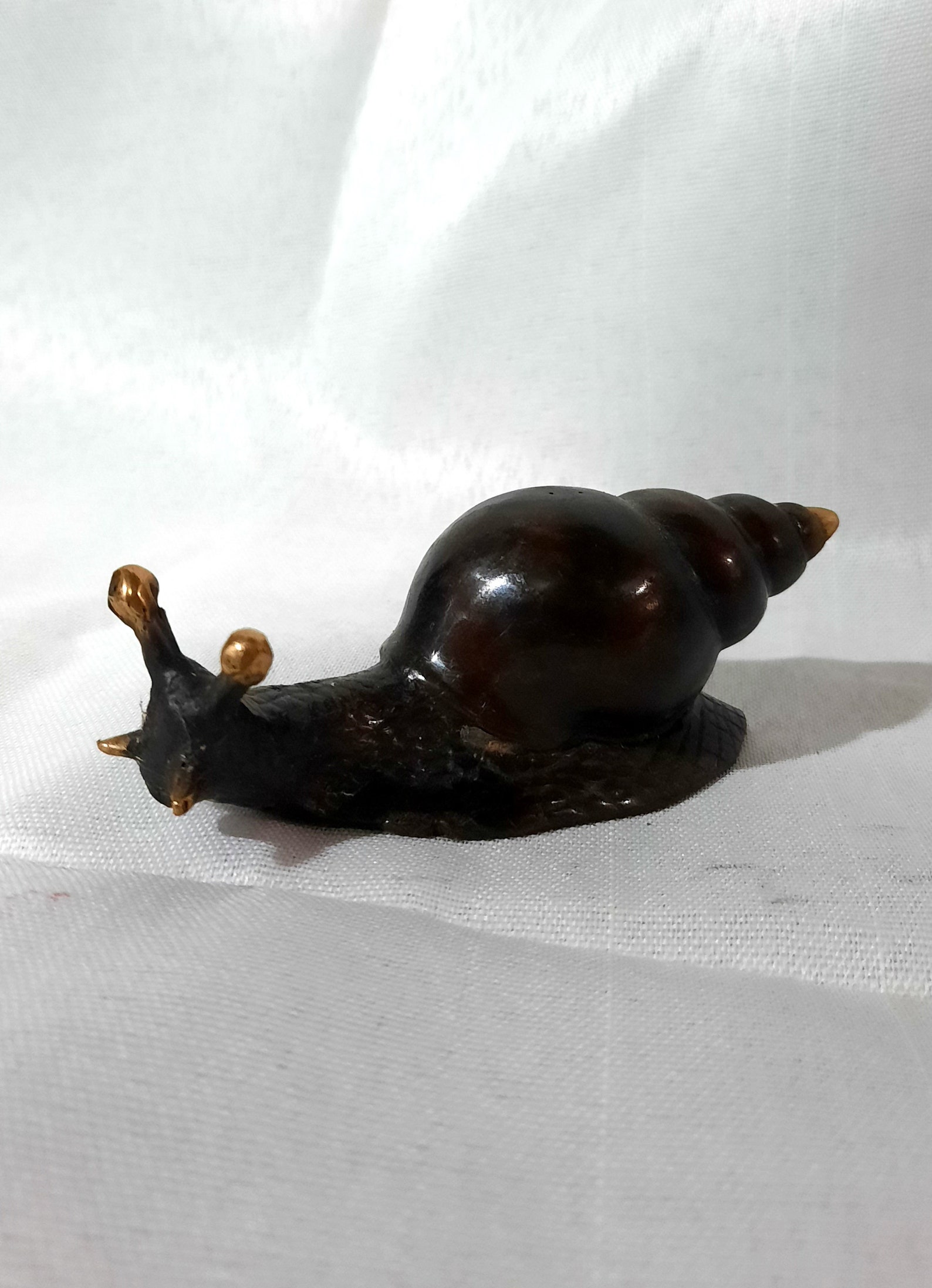 Bronze Snail Snail Statue Snail Sculpture Animal Figure Etsy
