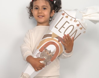 Cone escolar personalizado com nome, para crianças, primeiro dia de aula, escola, presente para o primeiro dia de aula, início das aulas, presente de despedida, cone escolar, meninos