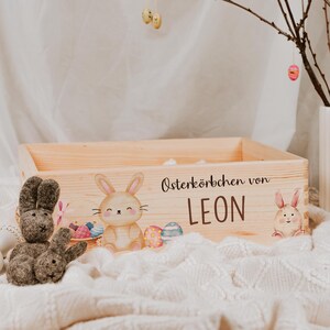 Osterkiste personalisiert, Geschenk Ostern, Osterkörbchen, Ostergeschenk für Kinder, Ostern Geschenke, für Ostern, Ostern Geburtstag