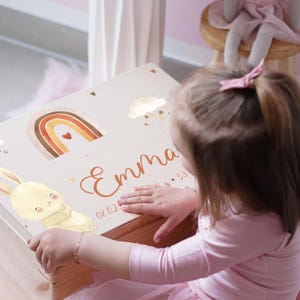 Caja de recuerdos de bebé personalizada, regalo de nacimiento de bebé, caja de recuerdos, caja de recuerdos de bebé, regalo para nacimiento, regalo de bautizo de bebé