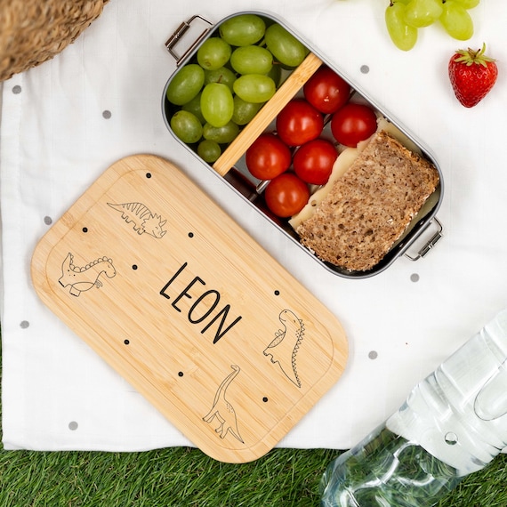 Brotdose personalisiert, Brotdose Kinder, Brotdose, Kidsmood, Brotdose Edelstahl, Lunchbox, Kinder, Baby Personalisierte Lunchbox für Kinder