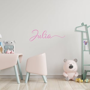 Adesivo da parete, adesivo da parete personalizzato con nome, adesivo da parete cameretta dei bambini baby room. Adesivo nome, adesivo porta, adesivo porta, regalo immagine 5