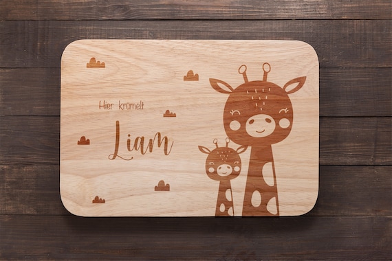 Personalisiertes Frühstücksbrettchen - Mit Gravur