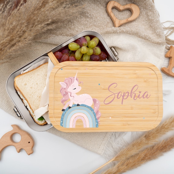 Brotdose personalisiert, Brotdose Kinder, Brotdose, Kidsmood, Brotdose Edelstahl, Lunchbox, Vesperdose, Baby Personalisierte Lunchbox Kinder