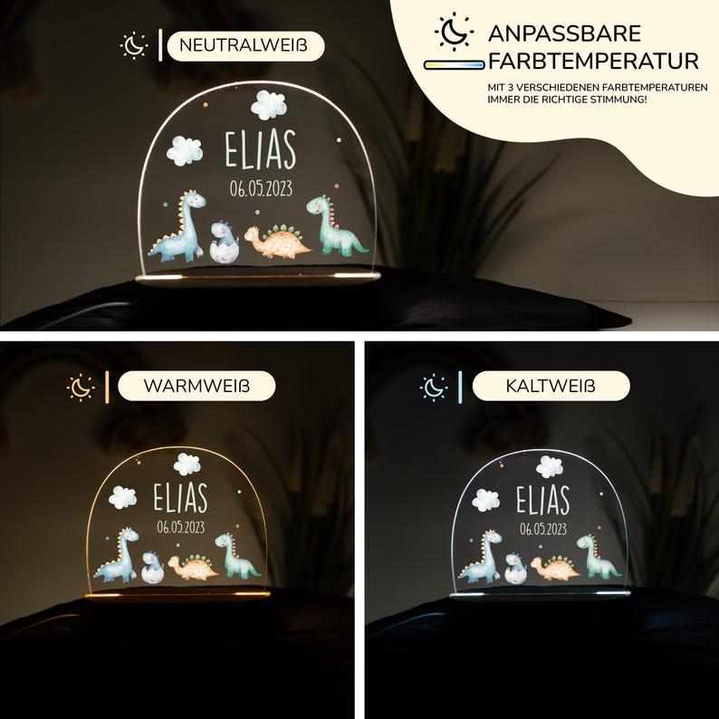 Personalisierte Nachtlampe mit Name LED-Licht fürs Kinderzimmer
personalisiertes Geschenk Geburt oder Taufe
Kinderzimmer Nachtlicht mit Tiermotiv und personalisiert
Holz Nachtlampe mit Wunschname  ideales Geschenk für Mädchen und Jungen
Einschlafhilfe personalisierte Nachtlampe mit Waldtier-Motiv fürs Kinderzimmer
Dimmbare LED-Lampe mit Namen – Kinder Nachtlicht personalisiert
Nachtlicht aus Holz Babyzimmer
Nachtlicht mit Regenbogen-Motiv und Wunschname – 
Geschenkidee zur Geburt oder Babyparty