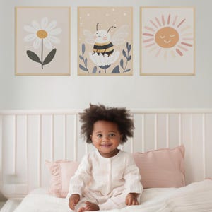 Set di 3 poster di affermazione per decorare la cameretta dei bambini, poster incoraggiante, decorazione della cameretta dei neonati, quadri da parete, quadri per la cameretta dei bambini, poster per neonati, quadro da parete per bambini