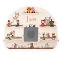 Tonie shelf personalized with name for 22 figures & Toniebox made of wood, Toniebox shelf, shelf for Toniebox, children's room decoration, baby gift