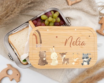 Personalized lunch box, lunch box for children, lunch box, Kidsmood, stainless steel lunch box, lunch box, baby personalized lunch box for children