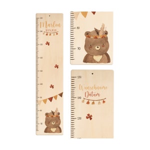 Metro per bambini personalizzato 65-150 cm, barra di misurazione, regalo battesimo, regalo nascita neonato, regalo battesimo, cameretta bambini, regalo compleanno
