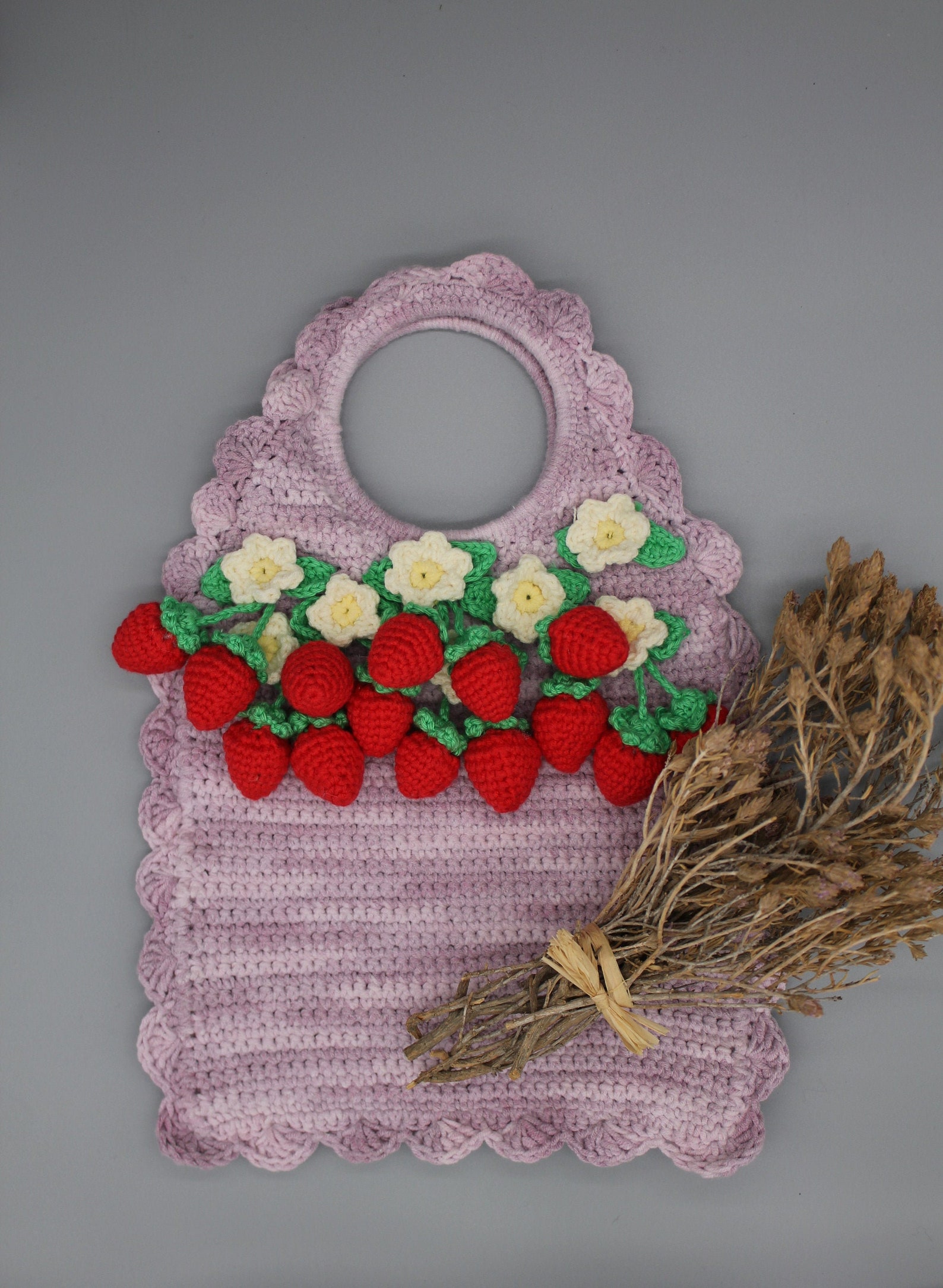 strawberry tote