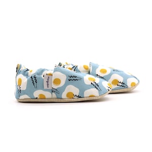 Omelette Baby Moccasins, Baby Cotton Shoes, 100% Genuine Cotton Moccs, Toddler Moccasins, Baby Moccs, Baby Shower Gift