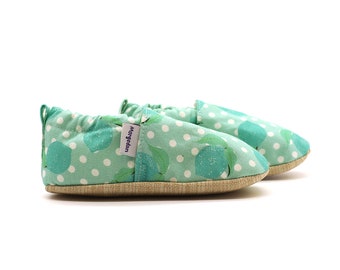 Lemonade Baby Moccasins, Baby Cotton Shoes, 100% Genuine Cotton Moccs, Toddler Moccasins, Baby Moccs, Baby Shower Gift