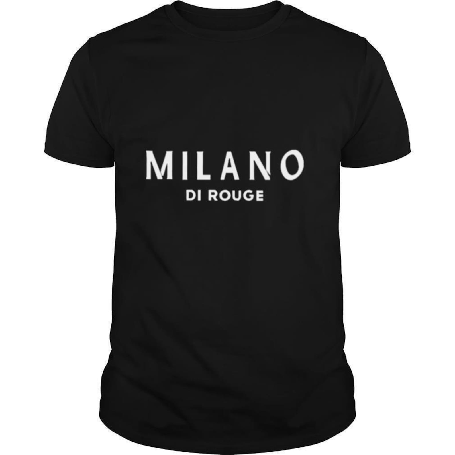 Milano shirt milano di rouge shirt milano di rouge logo shirt Etsy